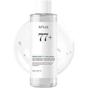 Anua Heartleaf 77% Soothing Toner (250ml) - Calming, pH Balancing & Hydrating for Sensitive Skin