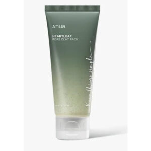 Anua Heartleaf Pore Clay Pack Mask (100ml) - Calming, Deep Pore Cleansing & Sebum Control
