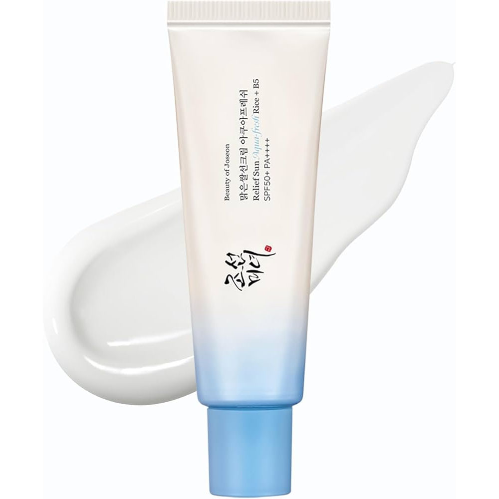 Beauty of Joseon Relief Sun: Aqua-Fresh Sunscreen (Rice + B5) SPF 50+ PA++++ | Lightweight, Non-Sticky K-Beauty Formula