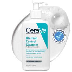 CeraVe Blemish Control Cleanser with 2% Salicylic Acid, Ceramides & Niacinamide (236ml)