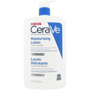 CeraVe Daily Moisturising Lotion for Dry to Very Dry Skin – Face & Body – 473ml (16 fl oz)