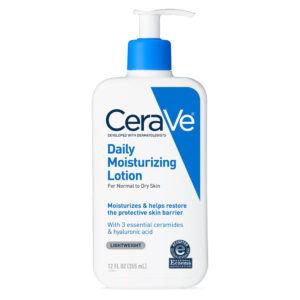CeraVe Daily Moisturizing Lotion – Lightweight – Face & Body – 355ml (12 fl oz)