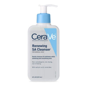 CeraVe Renewing SA Cleanser | Salicylic Acid Cleanser for Softening & Smoothing Skin