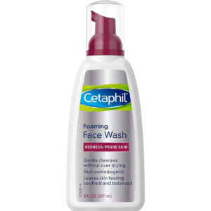 Cetaphil Gentle Foaming Face Wash (237ml) - Soothes & Balances Redness-Prone, Sensitive Skin