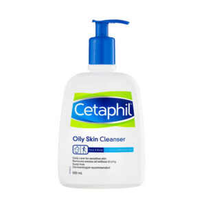 Cetaphil Oily Skin Cleanser (500ml) - Daily Face & Body Care for Oily, Combination, Sensitive Skin