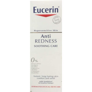 EUCERIN Anti-Redness Soothing Care (50ml) - Day & Night Cream for Hypersensitive Skin, Instant Comfort with Licorice Extract