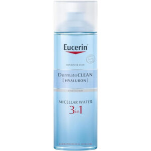 EUCERIN DermatoClean [Hyaluron] 3in1 Micellar Cleansing Fluid (200ml) - Hydrating Makeup Remover & Cleanser for Sensitive Skin