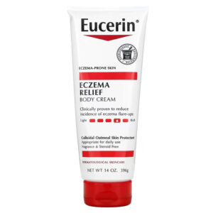 EUCERIN Eczema Relief Body Cream (396g) - Clinically Proven Cream for Eczema-Prone Skin, Fragrance & Steroid Free with Colloidal Oatmeal
