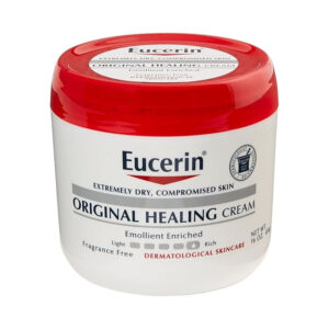 EUCERIN Original Healing Rich Creme (454g) - Intense Emollient-Enriched Moisturizer for Extremely Dry & Compromised Skin, Fragrance Free