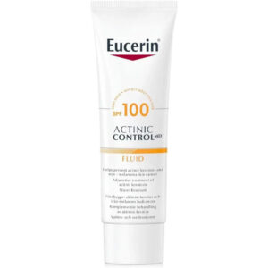 EUCERIN Actinic Control MD Fluid SPF 100 (80ml) - Medical Sun Protection for Actinic Keratosis & Skin Cancer Prevention