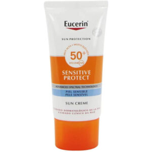 EUCERIN Sun Face Cream Sensitive Protect SPF 50+ (50ml) - Very High Protection for Dry & Sensitive Skin with Advanced Spectral Technology