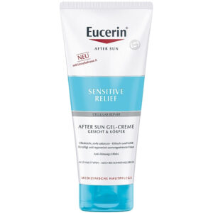 EUCERIN After Sun Sensitive Relief Gel-Creme (200ml) - Cellular Repair with Licochalcone A for Sun-Stressed Skin