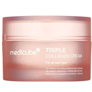 Medicube Triple Collagen Cream 4.0 (50ml) - Intensive Firming & Hydrating Moisturizer for Elasticity and Youthful Skin - Suitable for All Skin Types - Korean Skincare