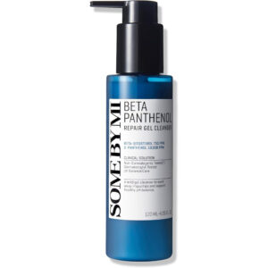 Some By Mi Beta Panthenol Repair Gel Cleanser (120ml / 4.05 fl. oz.) – Mild pH-Balanced Facial Wash with D-Panthenol 10,000 ppm & Beta-Sitosterol for Barrier Repair