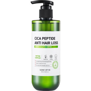 Some By Mi Cica Peptide Anti Hair Loss Derma Scalp Shampoo (285ml / 9.63 fl. oz.) – Cooling Scalp Care with Peptide Complex & Cica for Strengthening Hair & Scalp