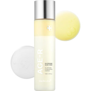 Medicube Age-R Glutathione Glow Milky Toner (140ml) - Low-Irritation Double Layer Toner for Glass Glow Skin, Brightening & Deep Hydration - Korean Skincare