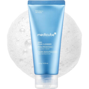 Medicube Zero Foam Cleanser (120g) - Gentle Korean Skincare for Sensitive Skin - Deep Cleansing, Sebum Control, Moisture Balance & Pore Minimization