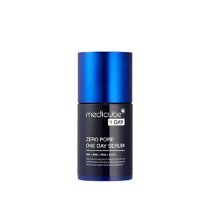 Medicube Zero Pore One-Day Serum (1.01 fl. oz.) - Overnight Resurfacing Serum with 15.2% AHA+BHA+PHA & 2% Niacinamide - Clinically Proven 10.8% Pore Reduction in One Day - Korean Skincare